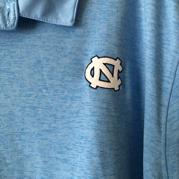 Nike DriFIT Size 3XL UNC Carolina Blue Polo Shirt - Picture 5 of 9
